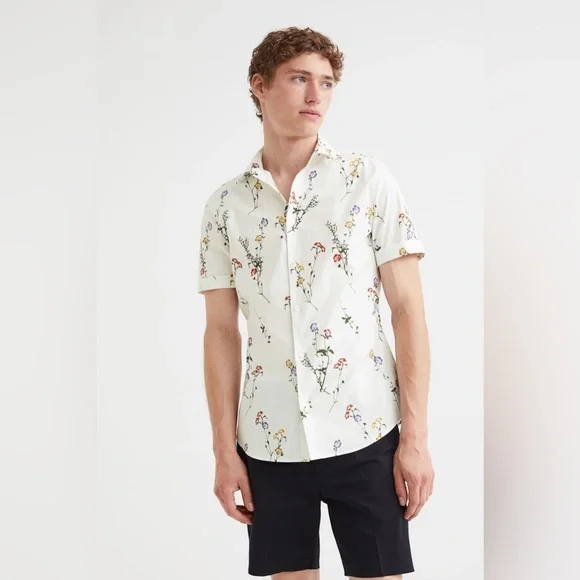 H&M Cotton Shirt.Size- M - Picture 1 of 9